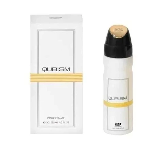 عطر جیبی زنانه عماد آرا مدل Qubism با رایحه شیرین حجم 30 میلیلیتر