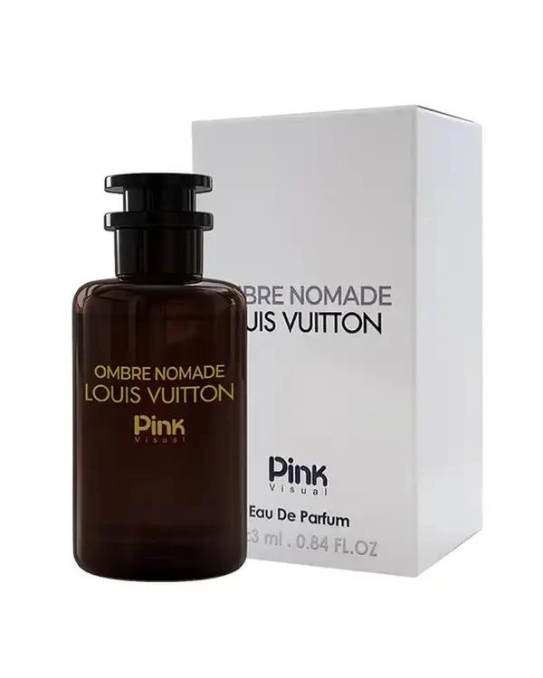 عطر پینک ویژوال Pink Visual مدل لویی ویتون امبر نومد Louis Vuitton Ombre Nomade حجم 25 میلی لیتر