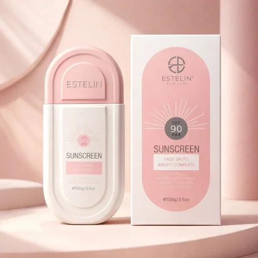 کرم ضدآفتاب ضدلک استلین صورتی SPF90 وزن 100 گرم
