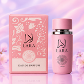ادوپرفیوم زنانه لطافه مدل لارا با رایحه معتدل حجم 1۰۰ میل